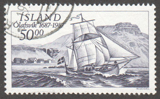 Iceland Scott 637 Used - Click Image to Close